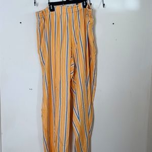 Marissa Christina yellow stripe dress pants